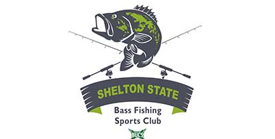 Shelton State Bass Fishing Logo