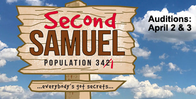 Second Samuel Auditions Flier