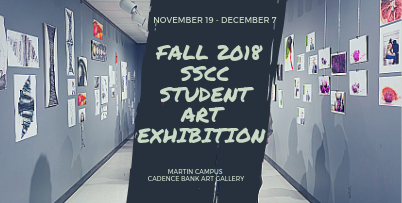 Fall 2018 student art show