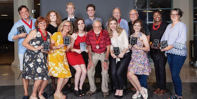 Group Photo at 2018-19 T. Earle Johnson Award Winners
