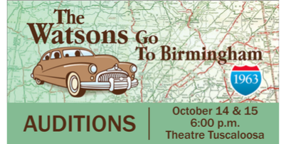 Auditions the Watsons GO to Birmingham