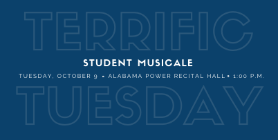 Terrific Tuesday Concert Series Features Student Musicale