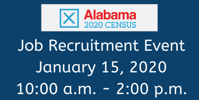 Census 2020 Alabama Job Recruitment