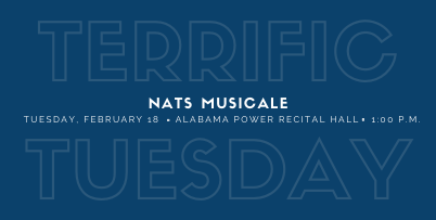Terrific Tuesday Concert Series Presents NATS Musicale
