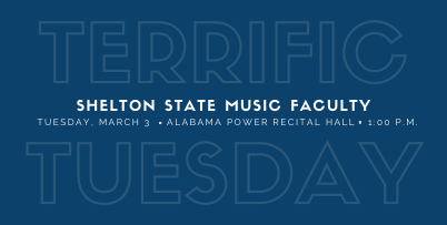 Terrific Tuesday Concert to Highlight Faculty Talent