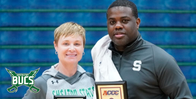 Shelton State basketball coaches Madonna and Joe