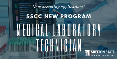 Now Accepting Applications. SSCC New Program. Medical Laboratory Technician