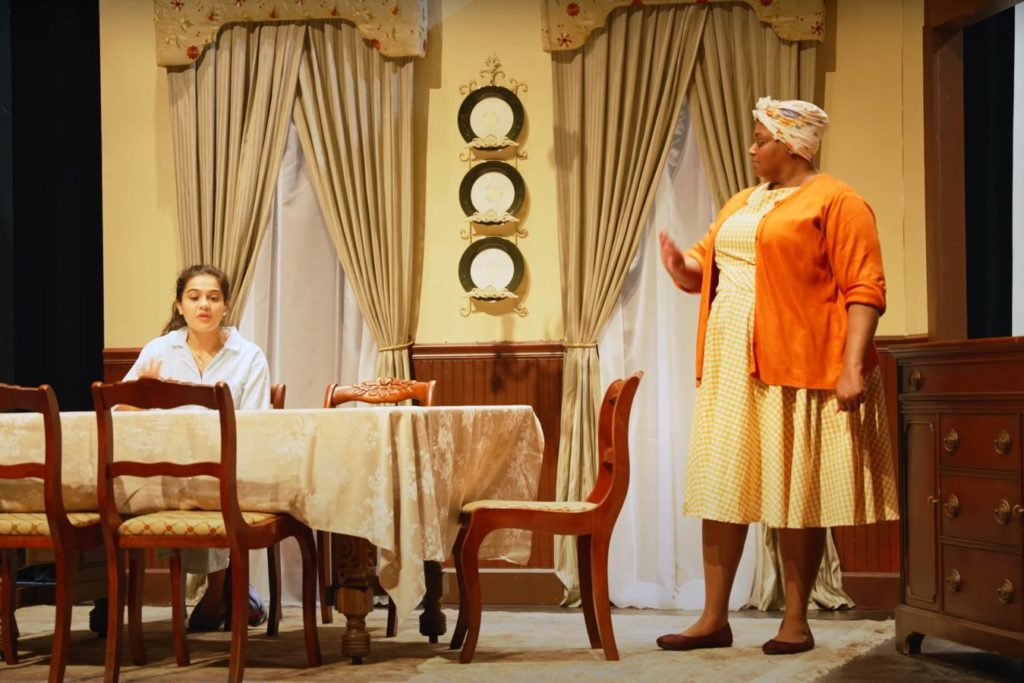 Scene from Love and Cheese Toast