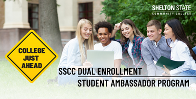 Dual Enrollment Ambassador Graphic