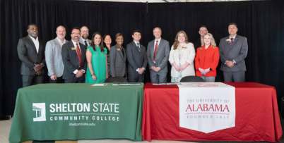 Shelton State and UA Bridge Program Signing