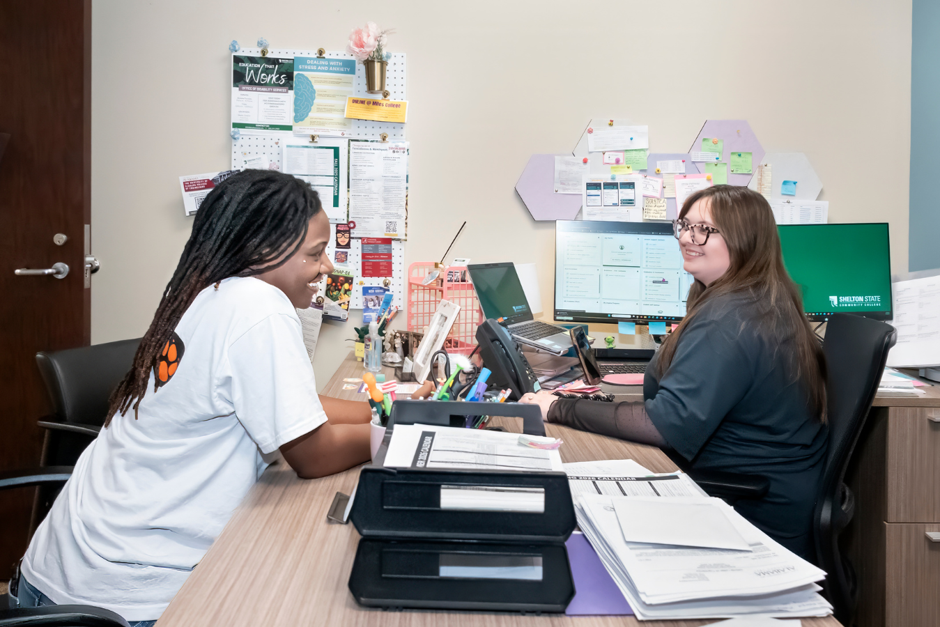 Advising Session_Drew Student meeting with their advisor